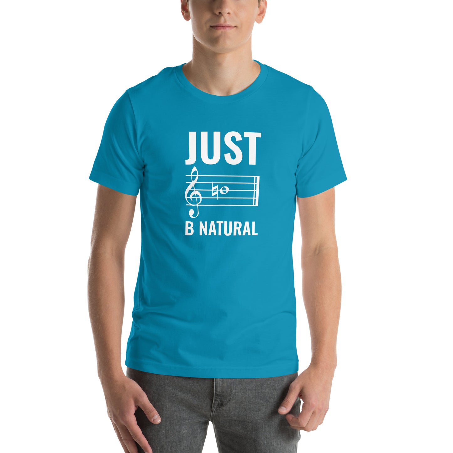 "JUST B NATURAL" Unisex t-shirt