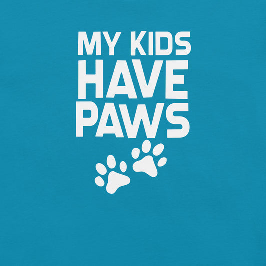 "MY KIDS HAVE PAWS" Unisex t-shirt