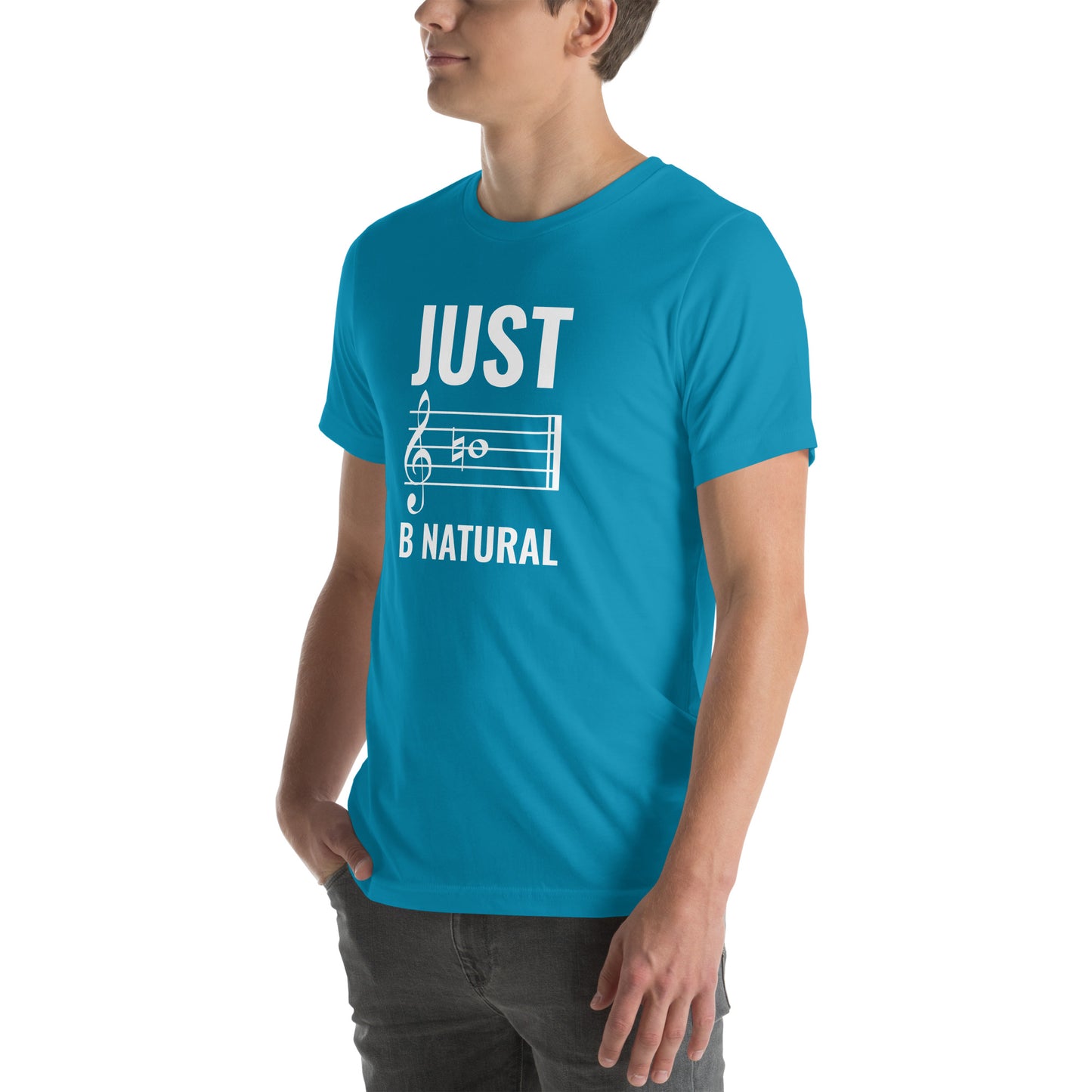 "JUST B NATURAL" Unisex t-shirt