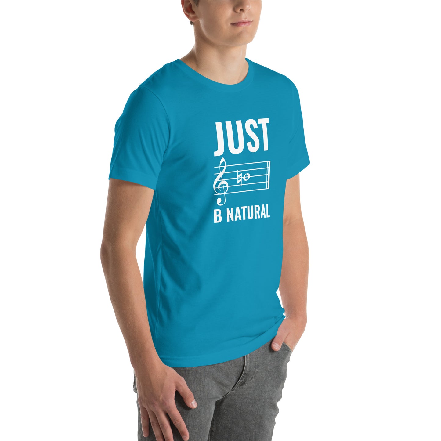 "JUST B NATURAL" Unisex t-shirt