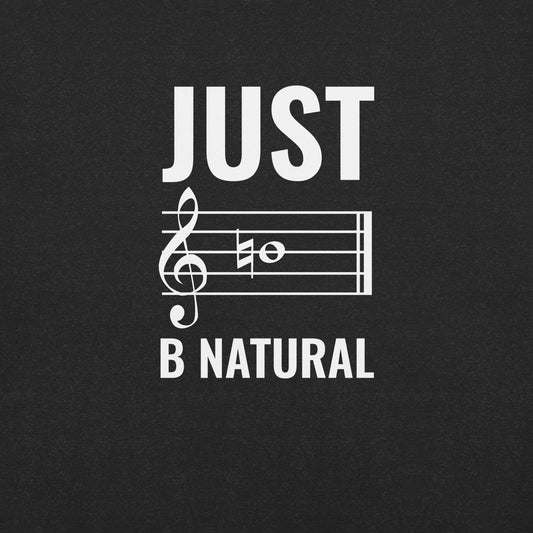 "JUST B NATURAL" Unisex t-shirt