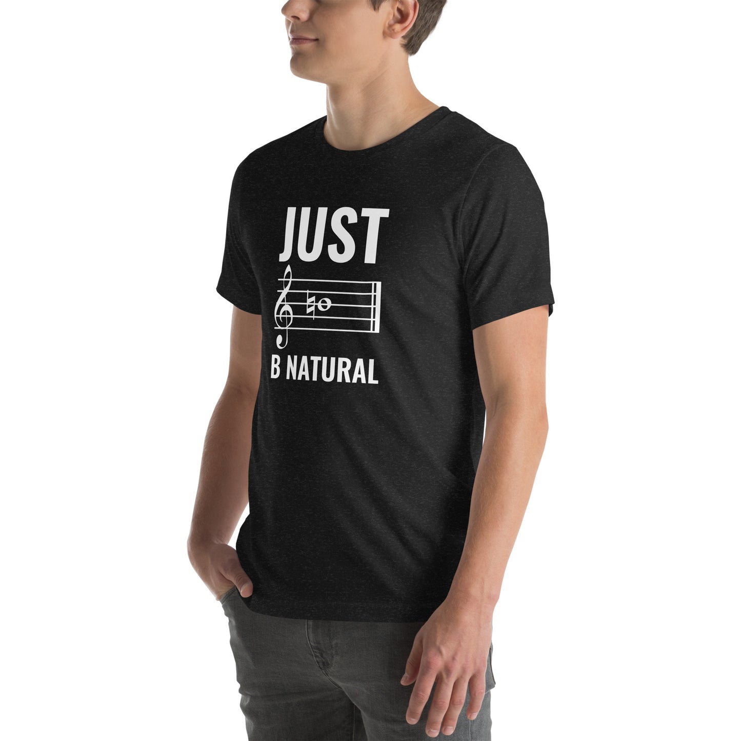 "JUST B NATURAL" Unisex t-shirt