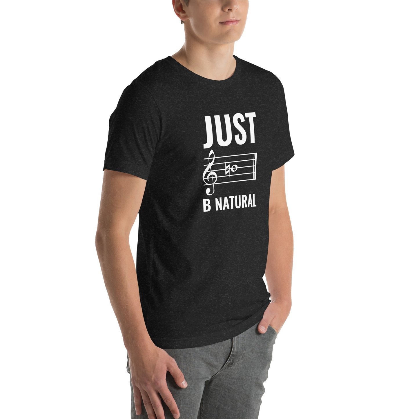 "JUST B NATURAL" Unisex t-shirt