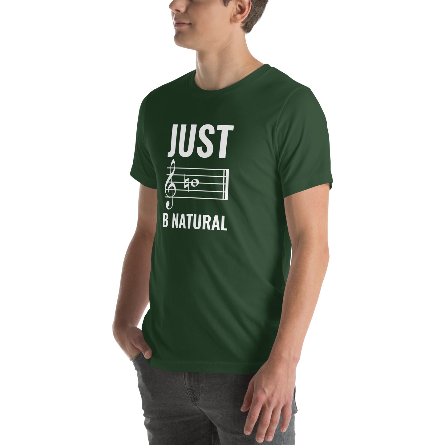 "JUST B NATURAL" Unisex t-shirt