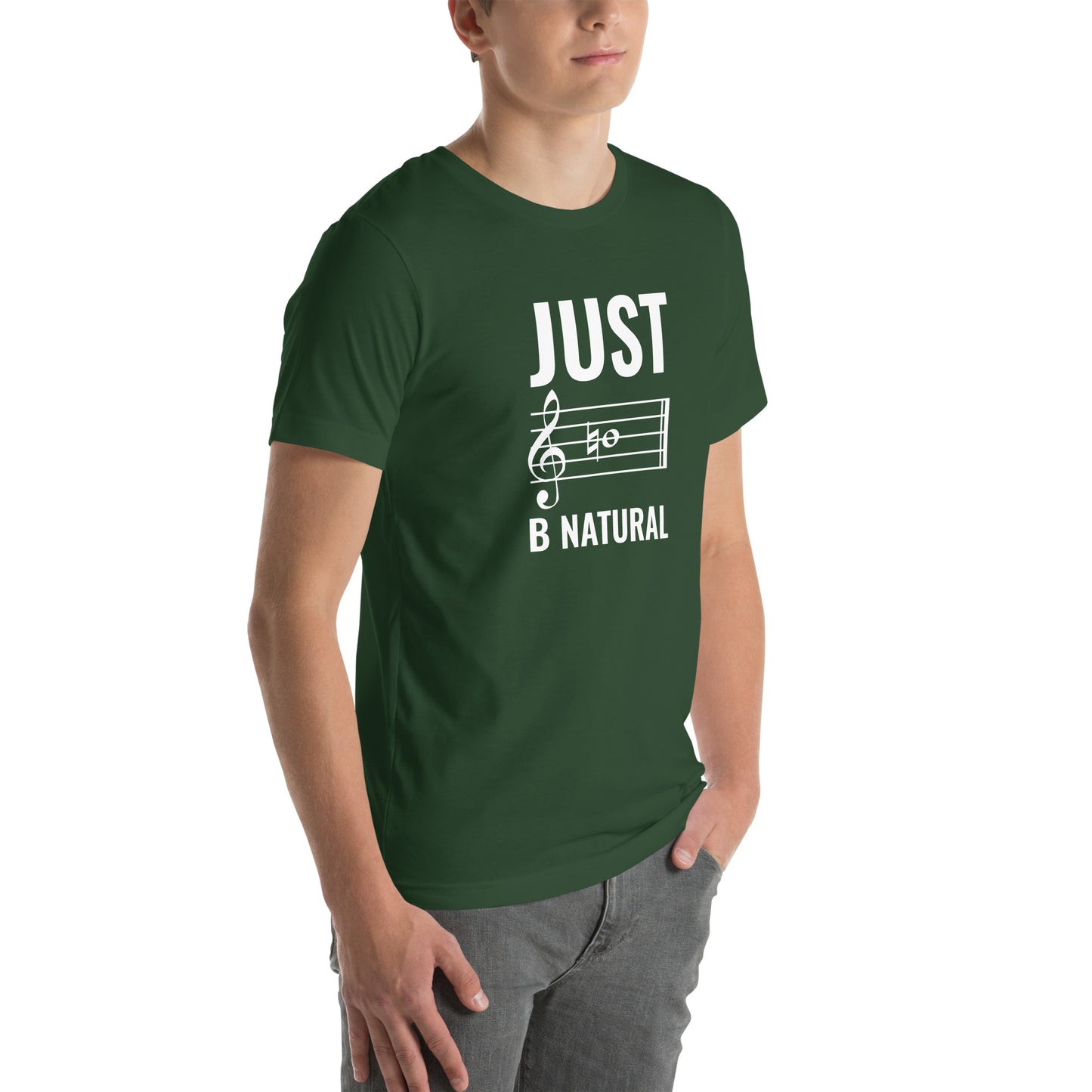 "JUST B NATURAL" Unisex t-shirt