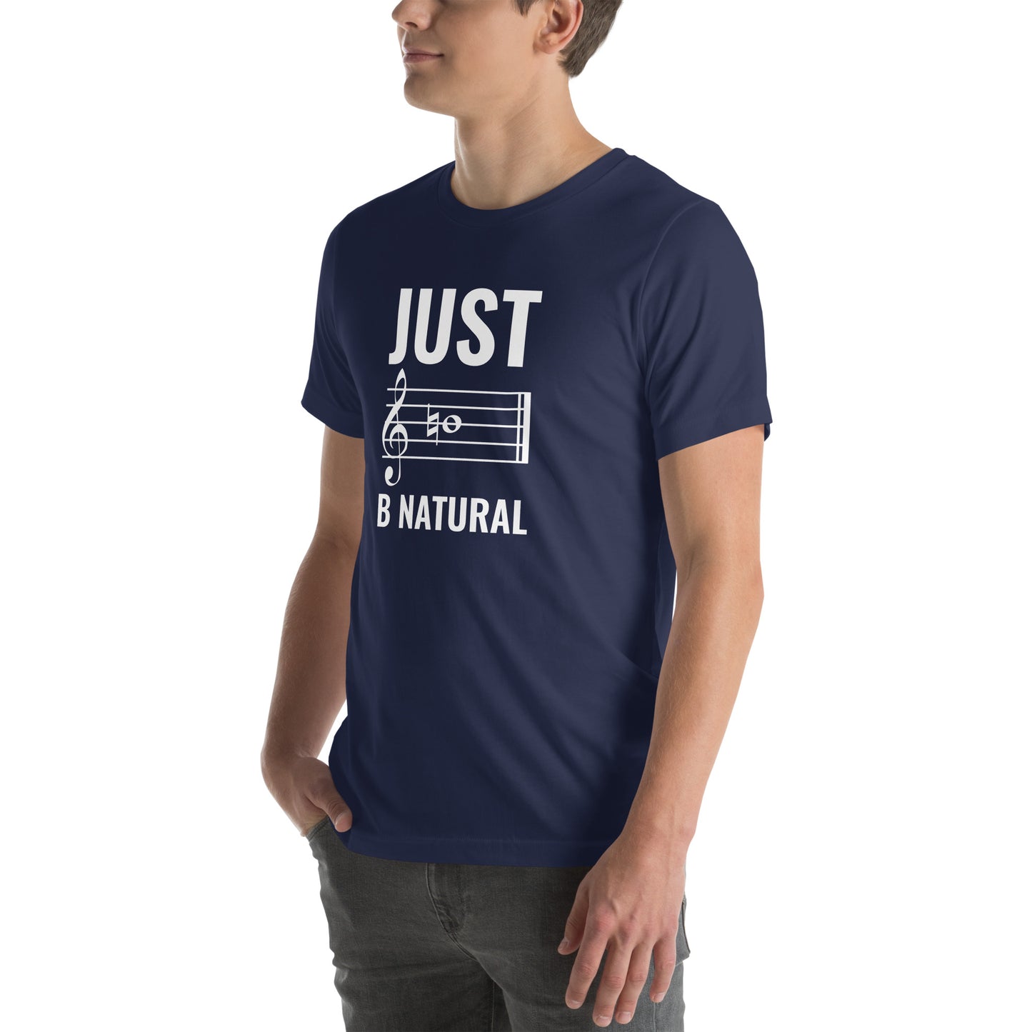 "JUST B NATURAL" Unisex t-shirt