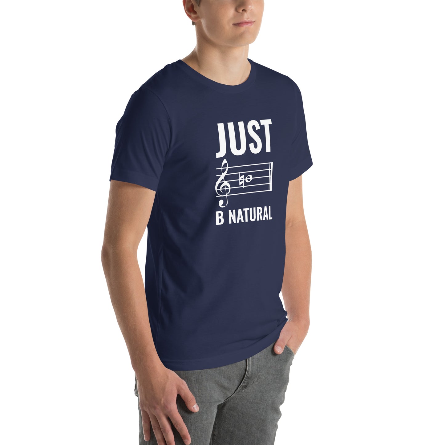 "JUST B NATURAL" Unisex t-shirt