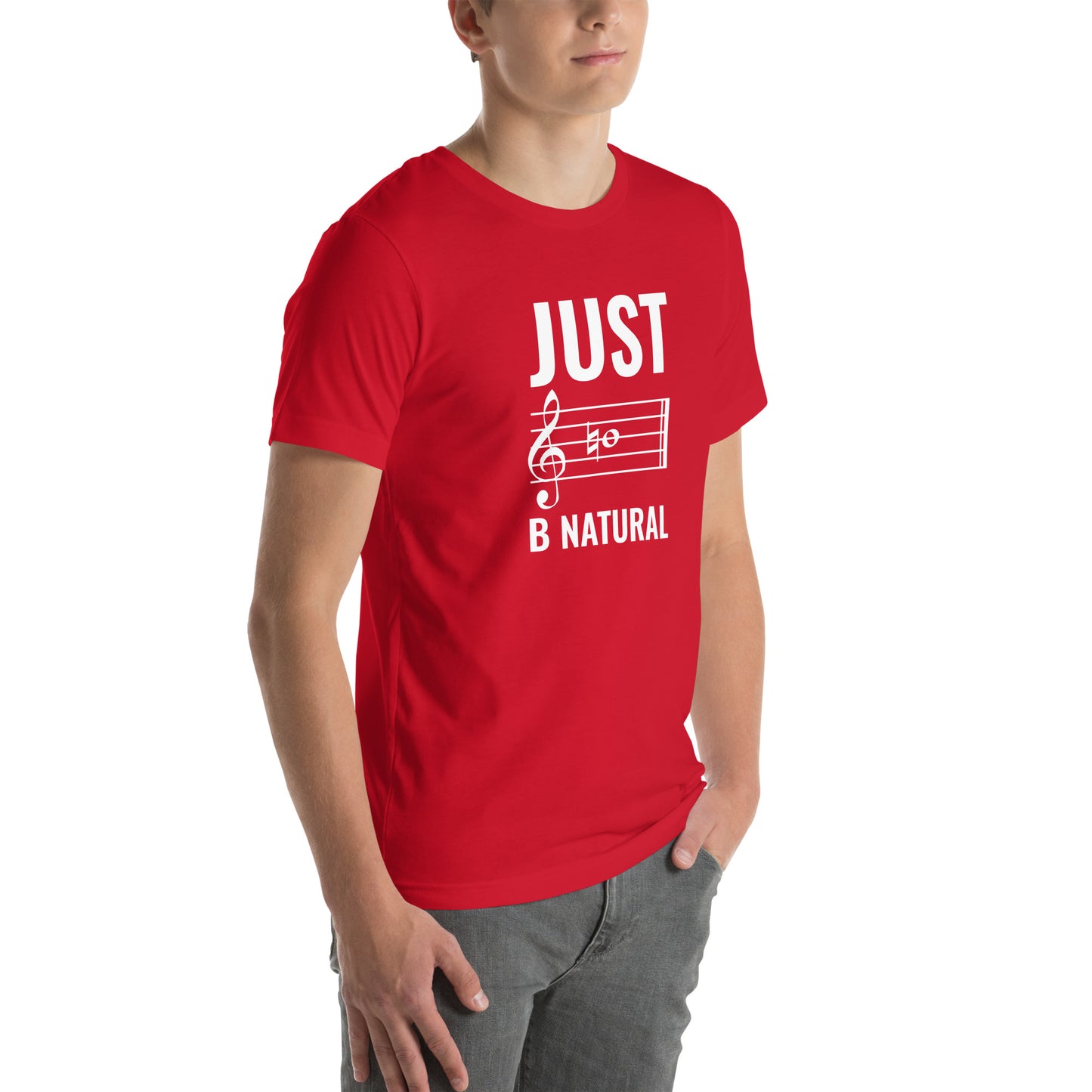 "JUST B NATURAL" Unisex t-shirt